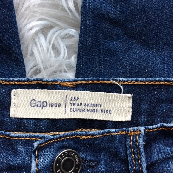 Gap True Skinny Super High Rise Jeans - Picture 7 of 8